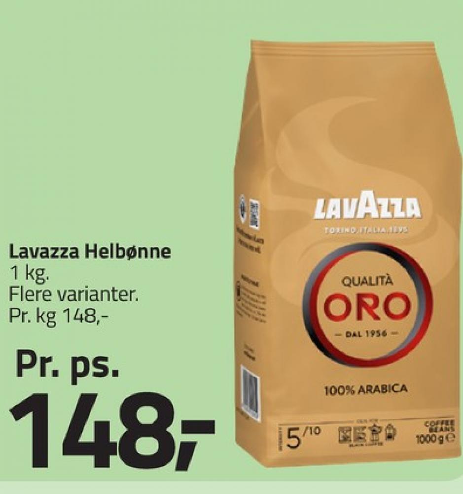 LavAzza Qualita Oro, Kaffebønner