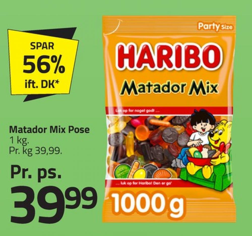 Haribo Matador Mix, Slikposer