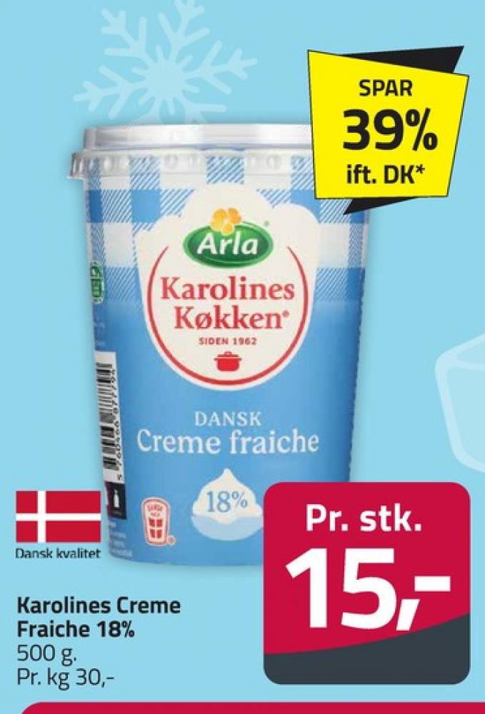 Karolines, Creme Fraiche 18%