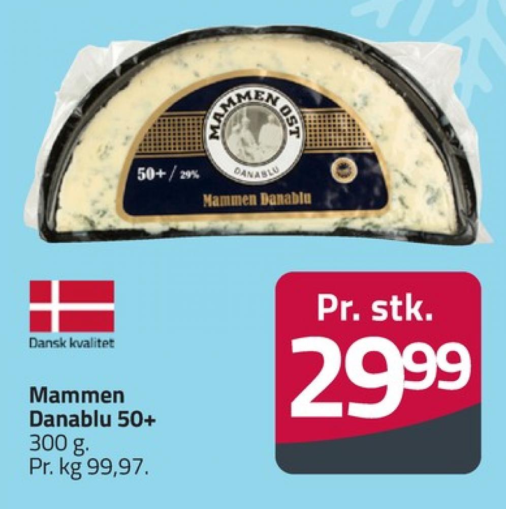 Mammen, Skimmelost Danablu 50+