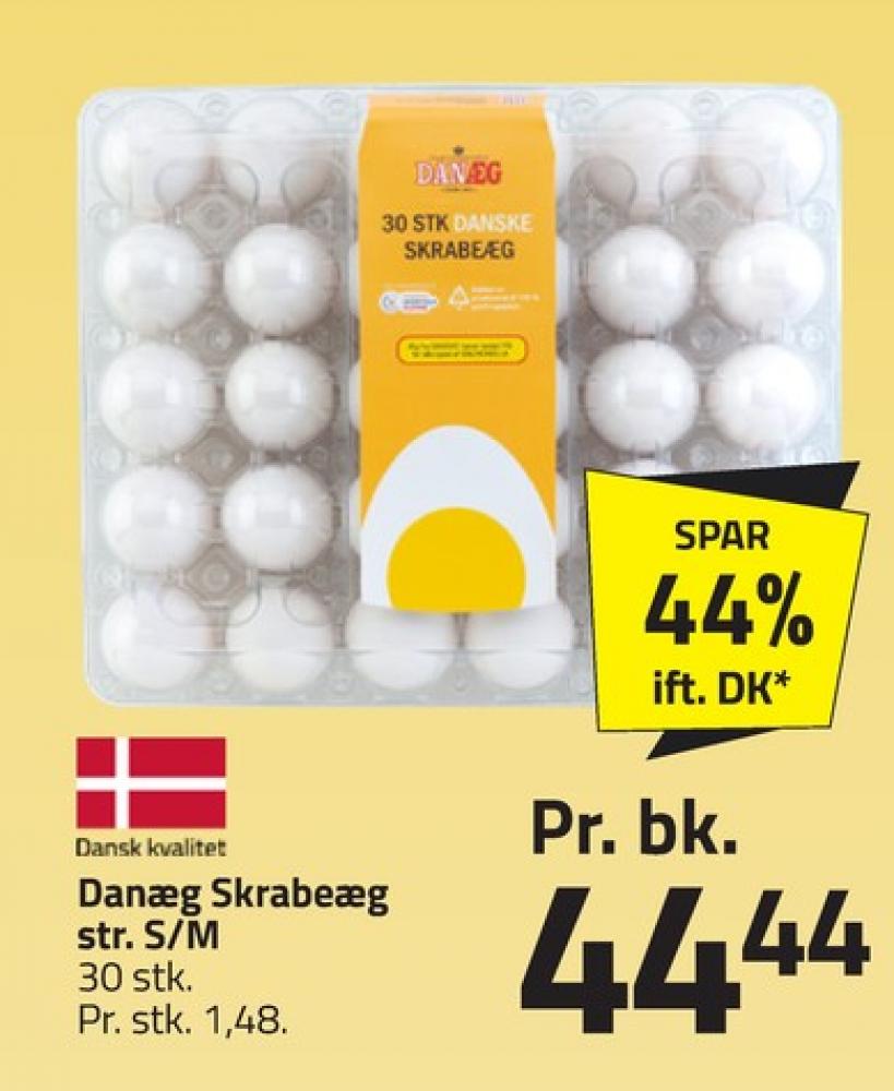 Danæg, Skrabeæg S/M
