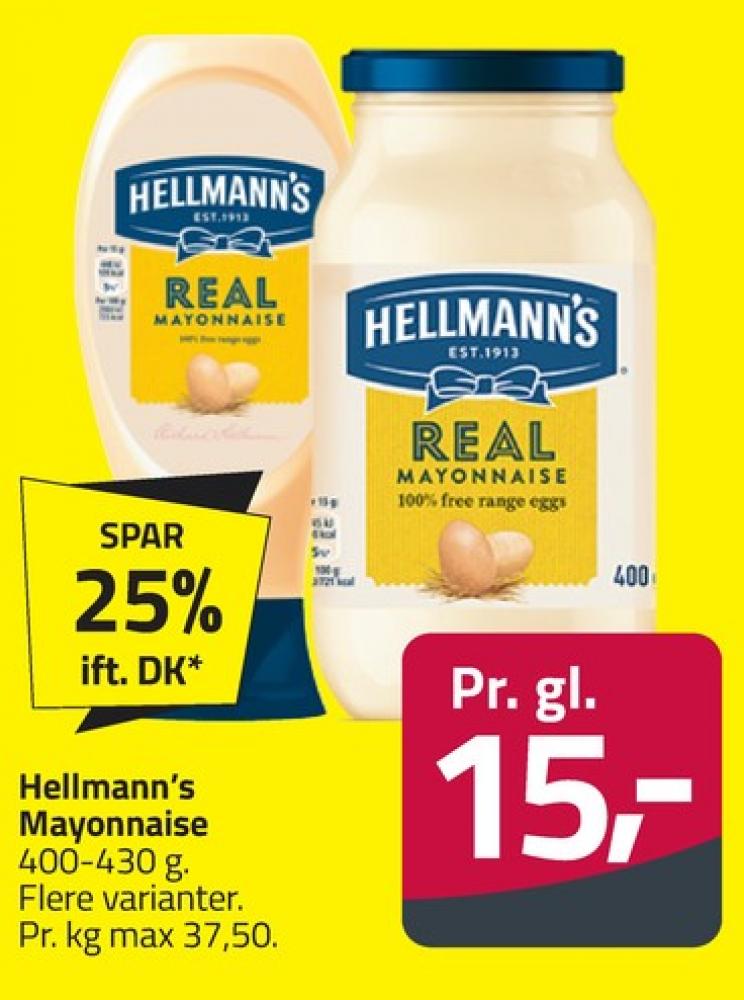 Hellmanns, Real Mayonnaise