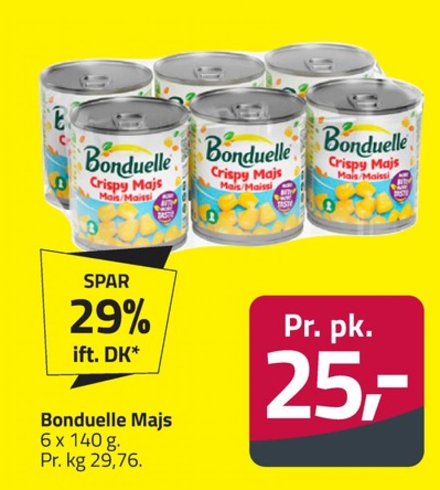 Bonduelle, Majs