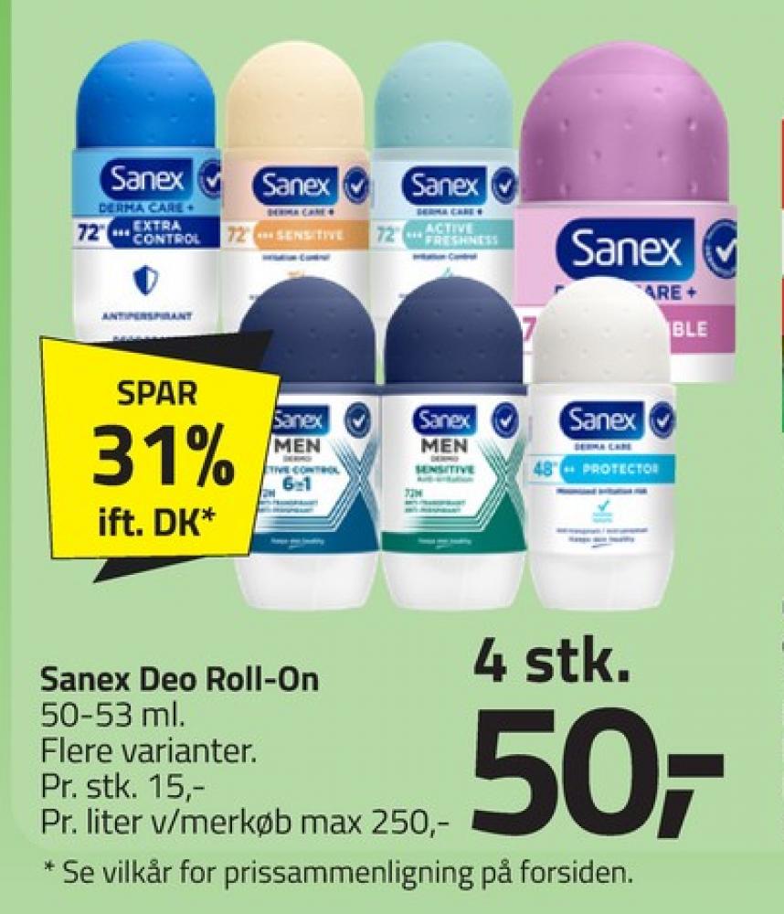 Sanex Men, Deo Roll-on