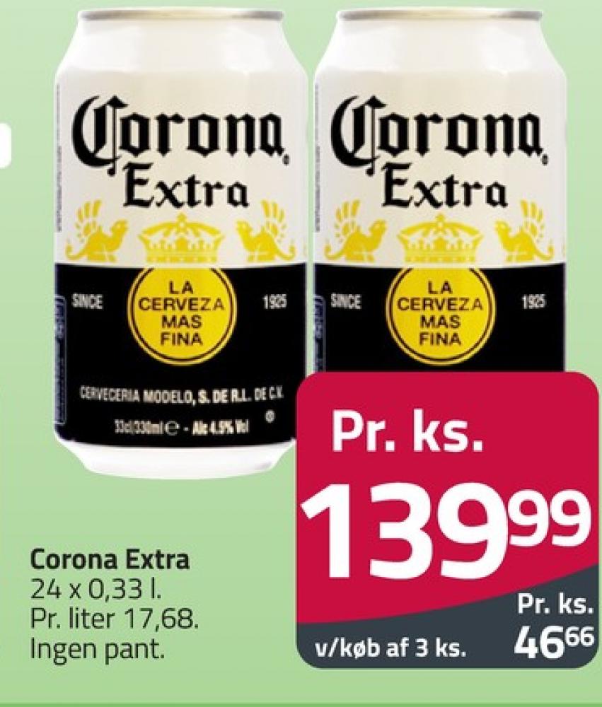 Corona Extra, Øl 24 pk.