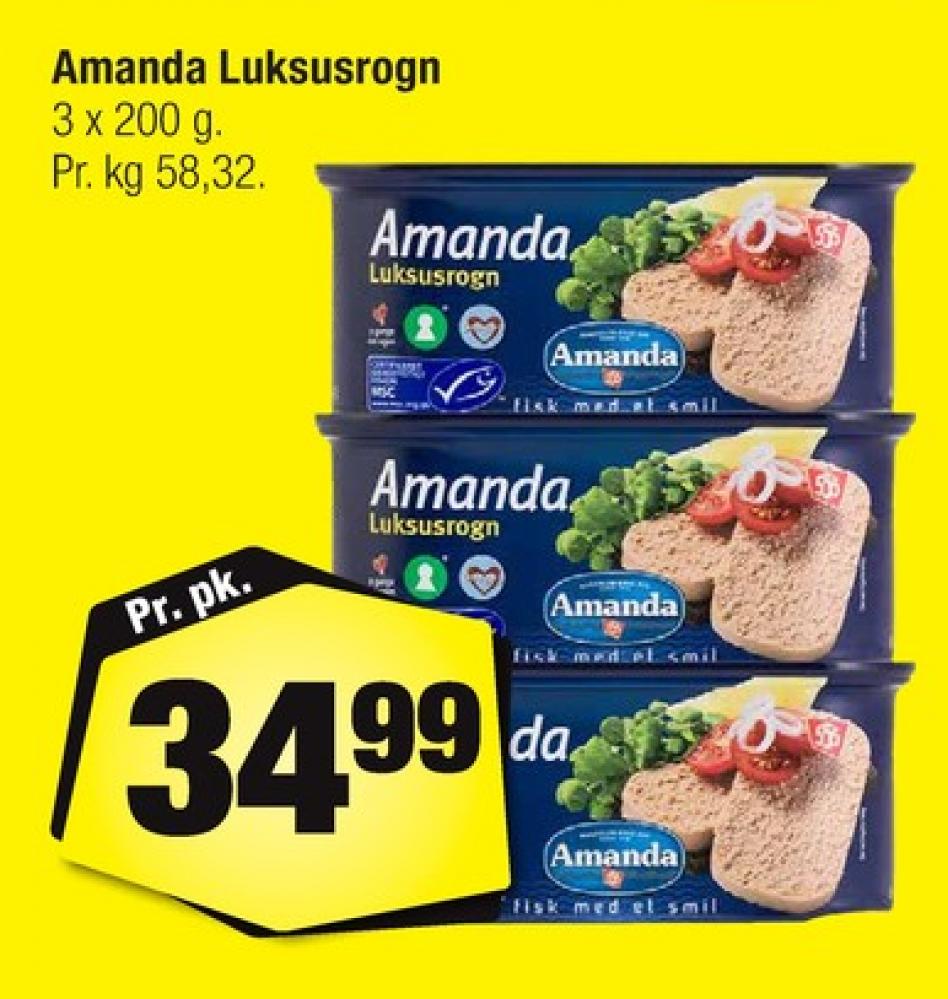 Amanda Seafood, Torskerogn