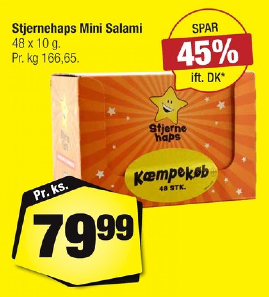 3-stjernet Stjernehaps, Salami