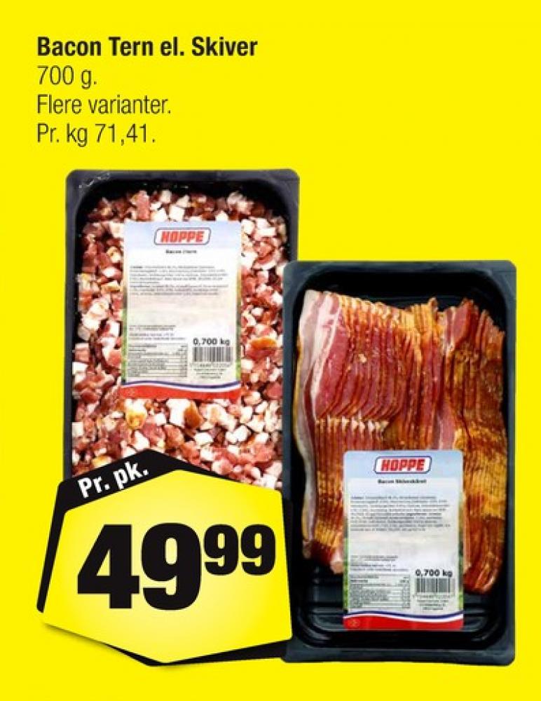 Hoppe, Baconskiver