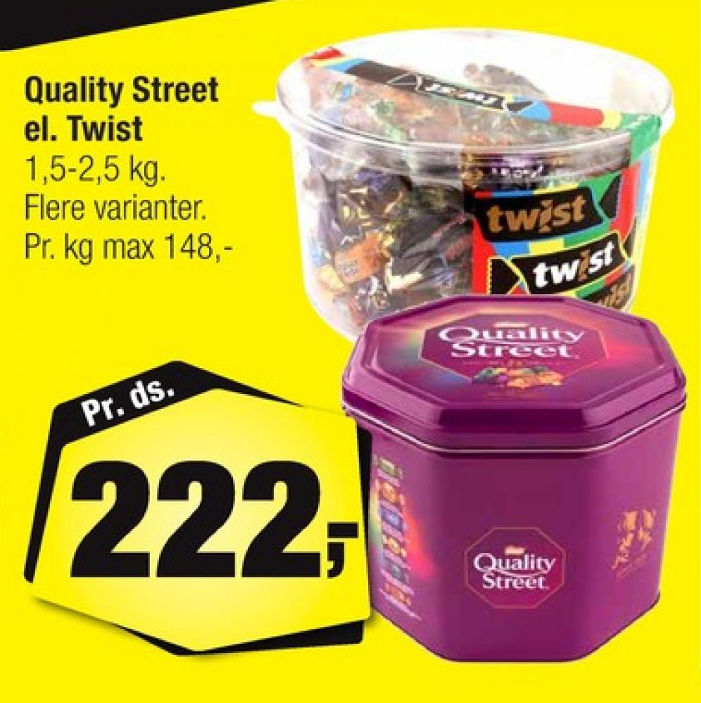 Quality Street, Dessertchokolade