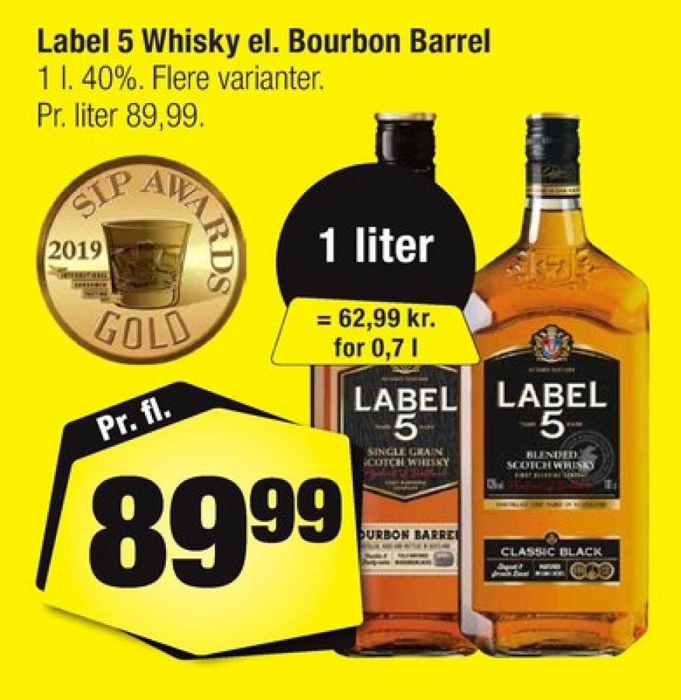 Label 5 Bourbon Barrel, Whisky
