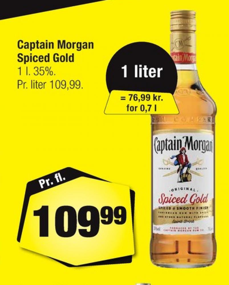 Captain Morgan Spiced Gold, Rom