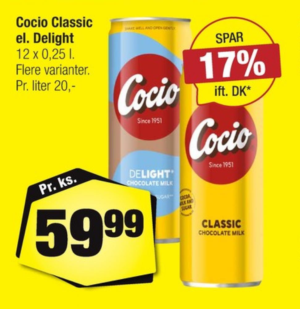 Cocio, Chokolademælk Classic 12 pk.