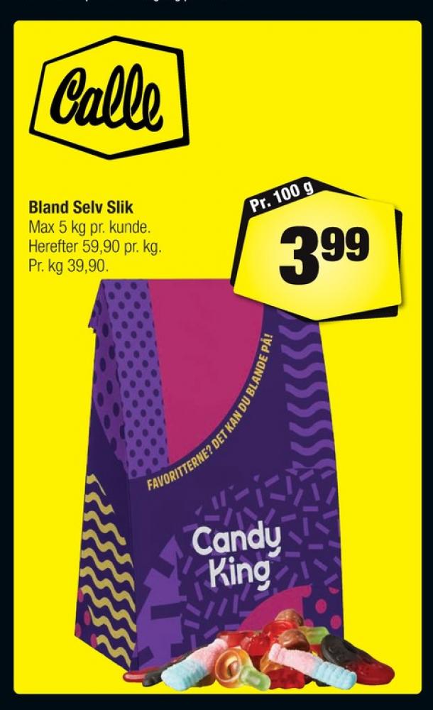 Candy King, Bland selv slik