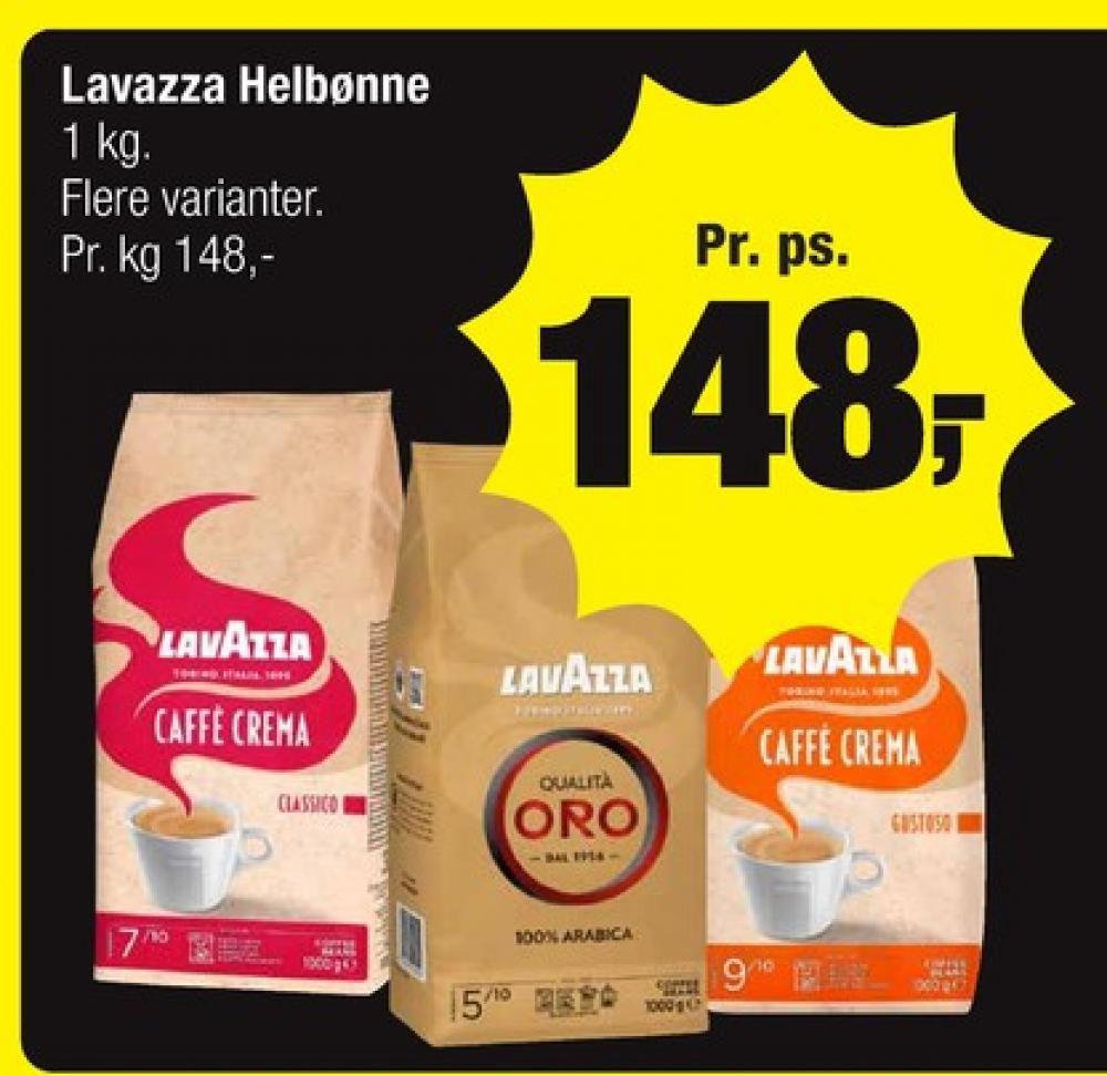 LavAzza Caffe Crema Classico, Kaffebønner