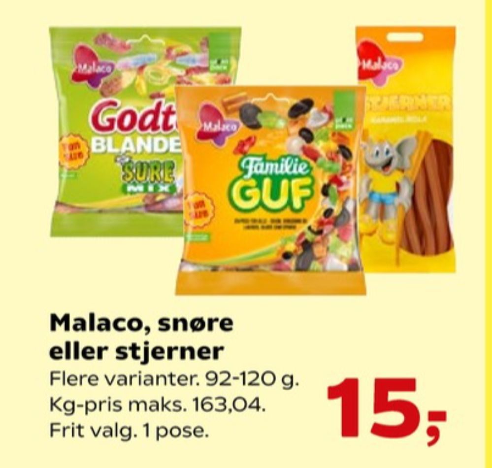 Malaco Familie Guf, Slikposer