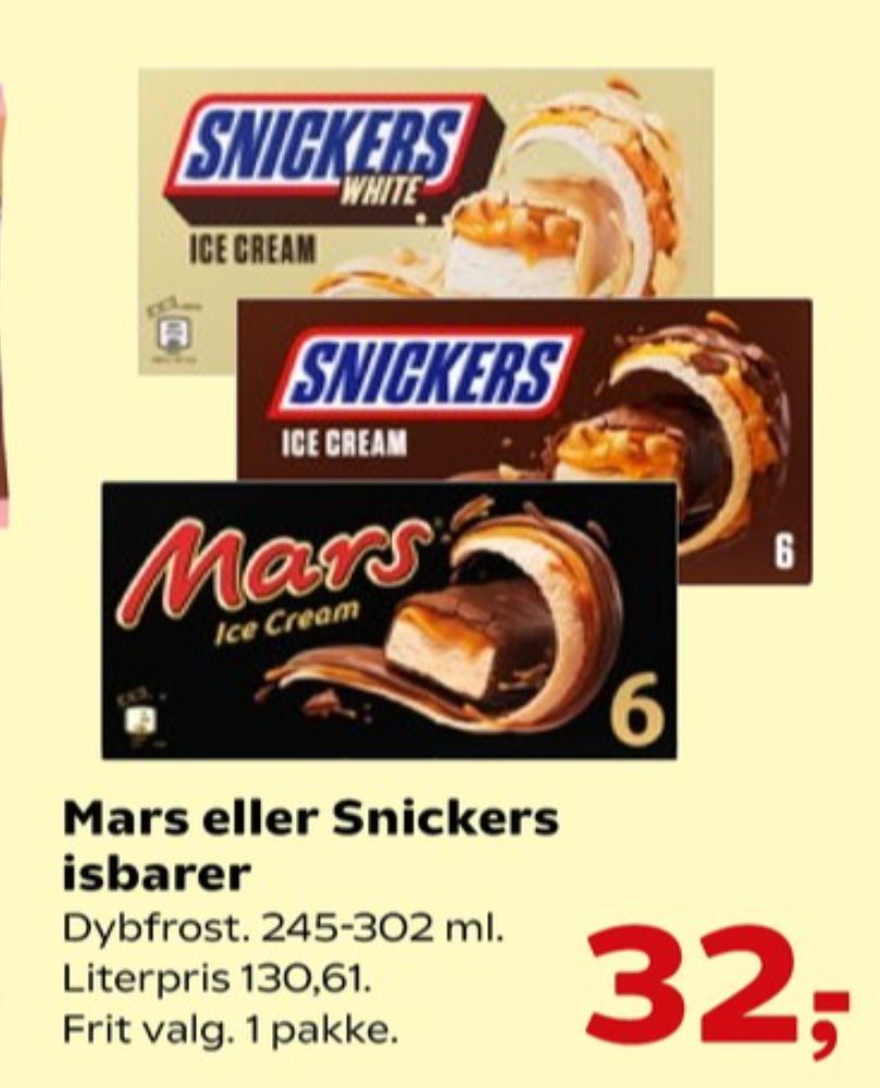 Mars, Issnacks