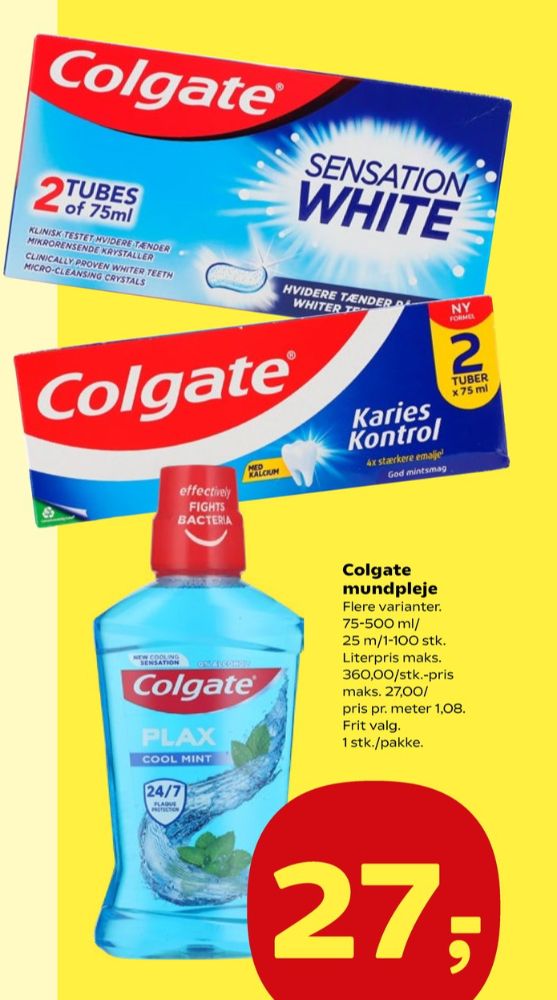 Colgate, Tandstikker