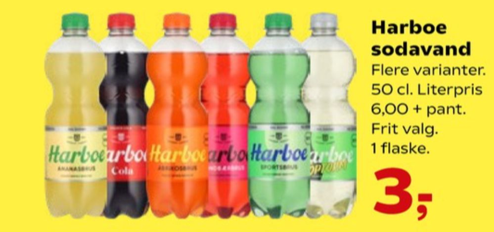 Harboe Sportbrus, Sportssodavand