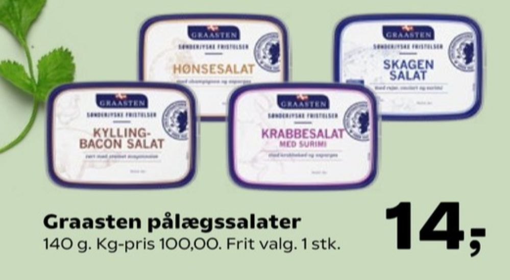 Graasten Sønderjyske Fristelser, Kylling & Baconsalat