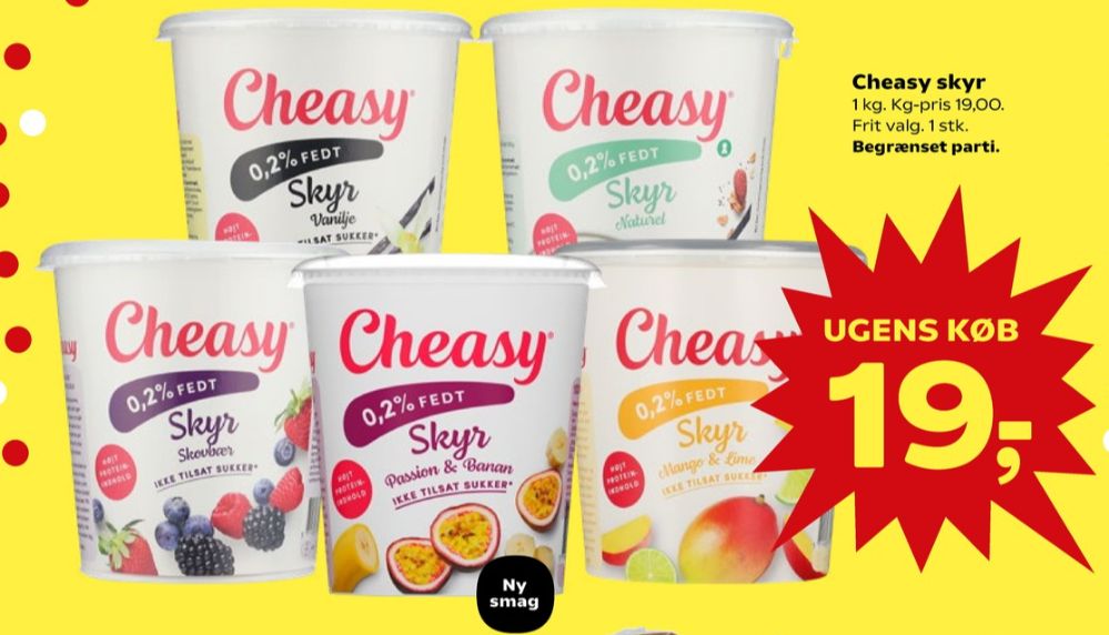 Cheasy, Vanilje Skyr 