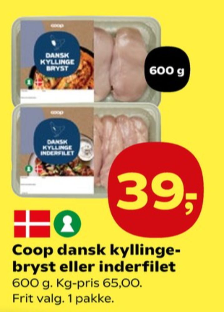 Coop, Kyllingebrystfilet