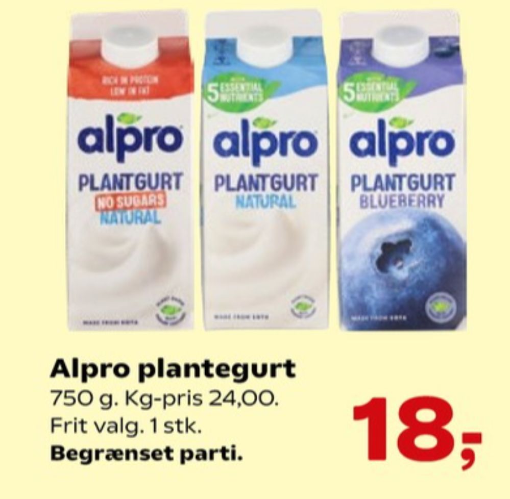 Alpro, Plantgurt Blueberry