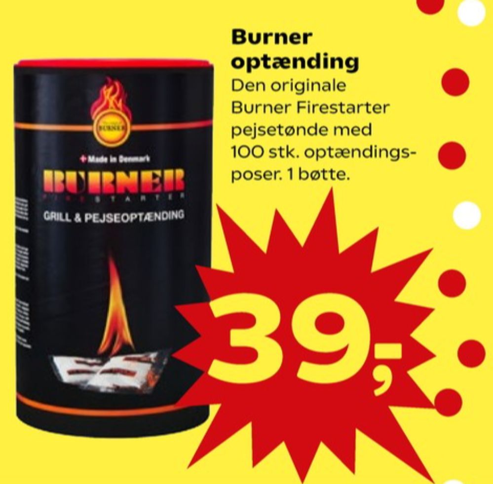 Burner, Tændposer