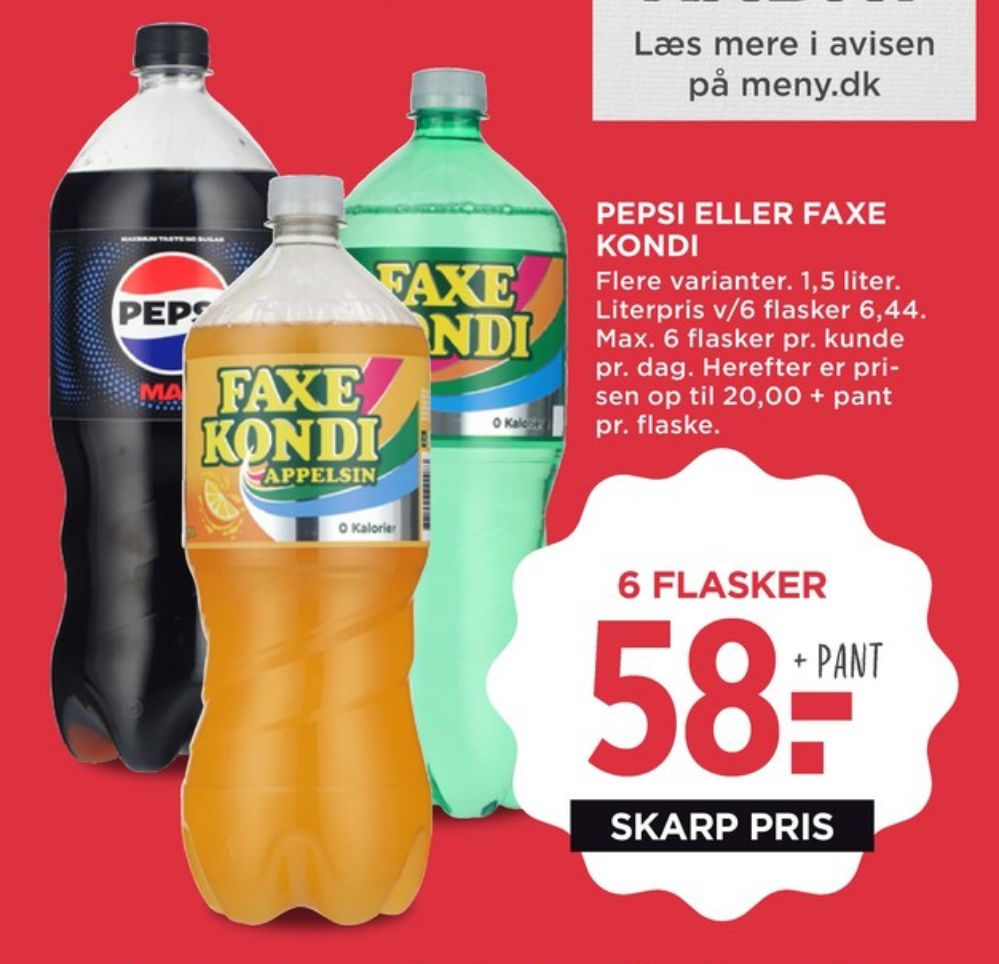 Faxe Kondi 0 Kalorier, Sportssodavand