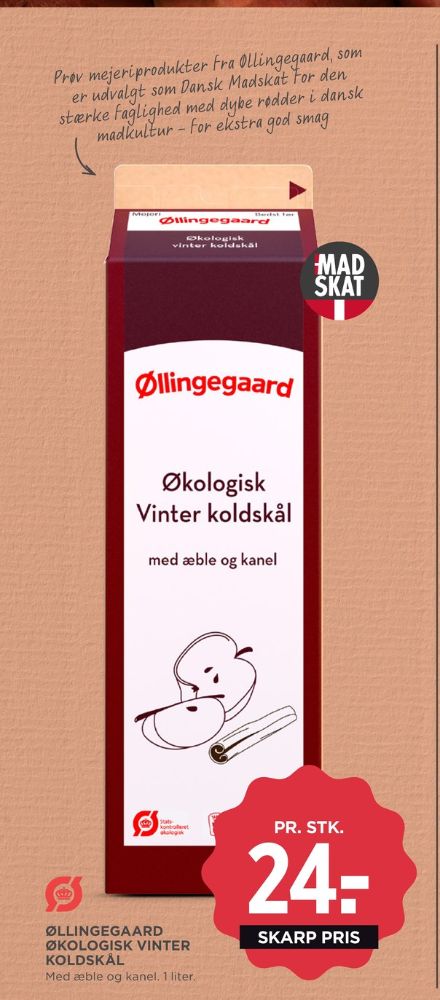 Øllingegaard, Vinter Koldskål Æble & Kanel