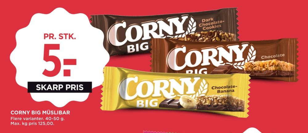 Corny, Myslibar