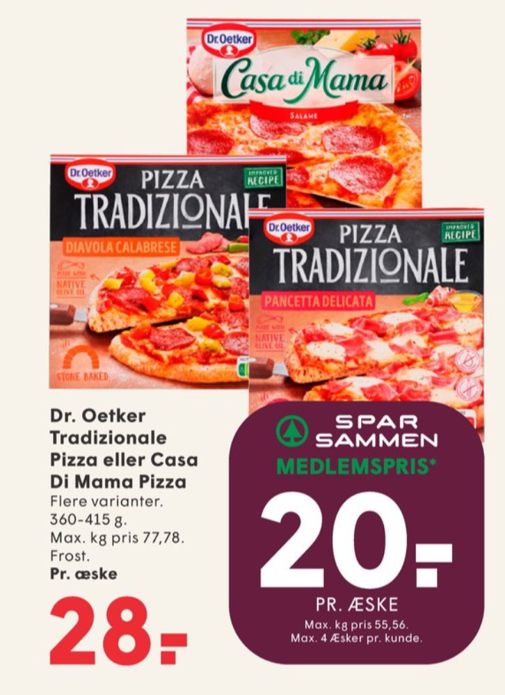 Casa di Mama, Salame Pizza