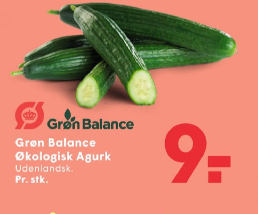 Grøn Balance, Agurk