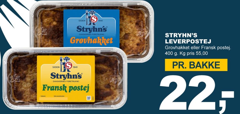 Stryhns Grovhakket, Leverpostej