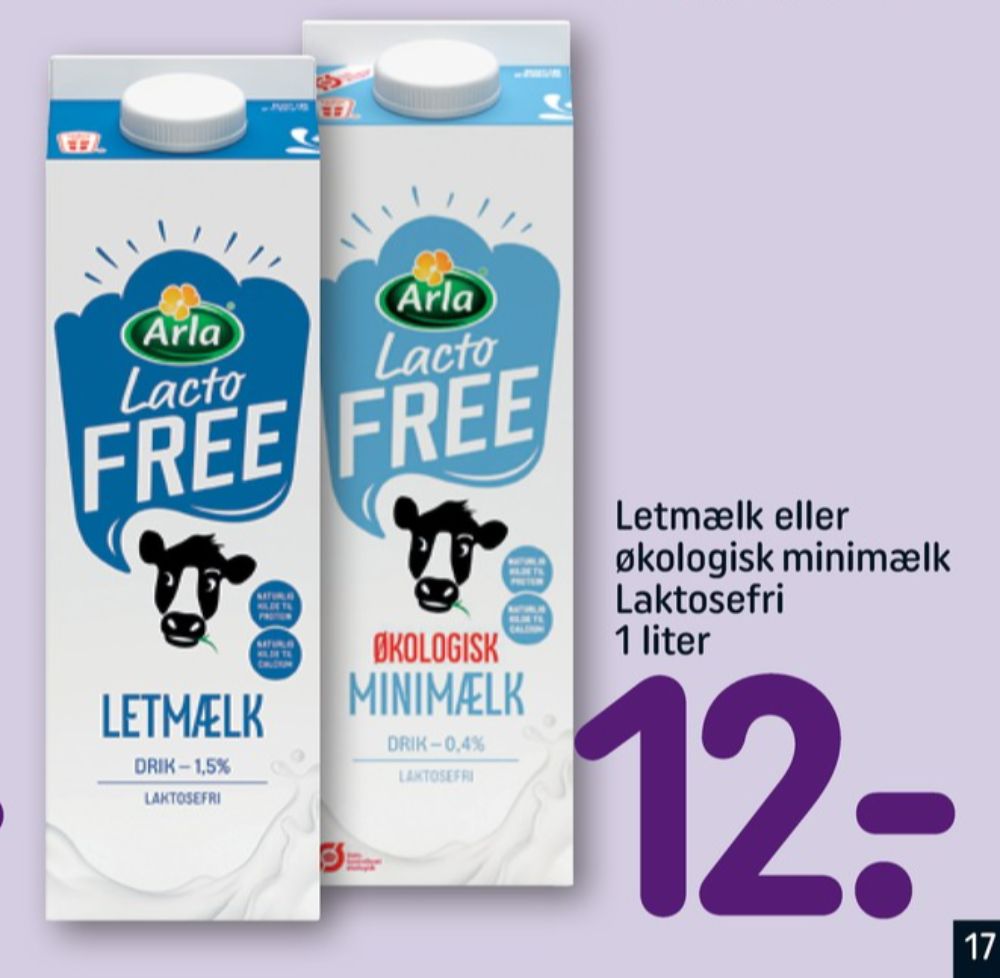 Arla Lacto FREE, Minimælk