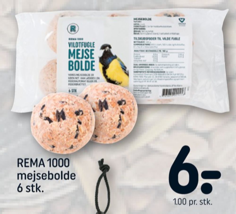 Rema 1000, Mejsebolde