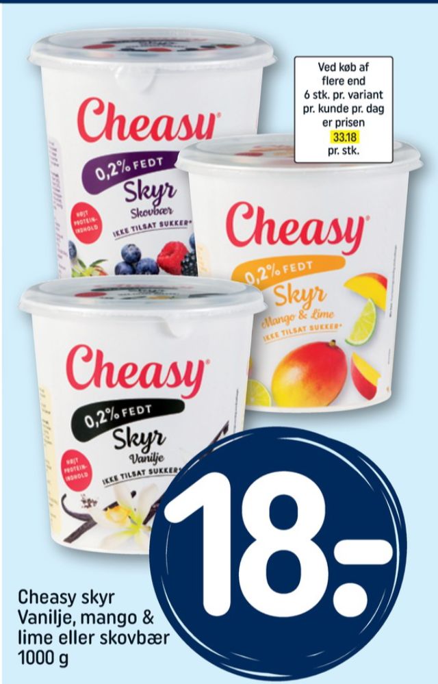 Cheasy, Mango & Lime Skyr 