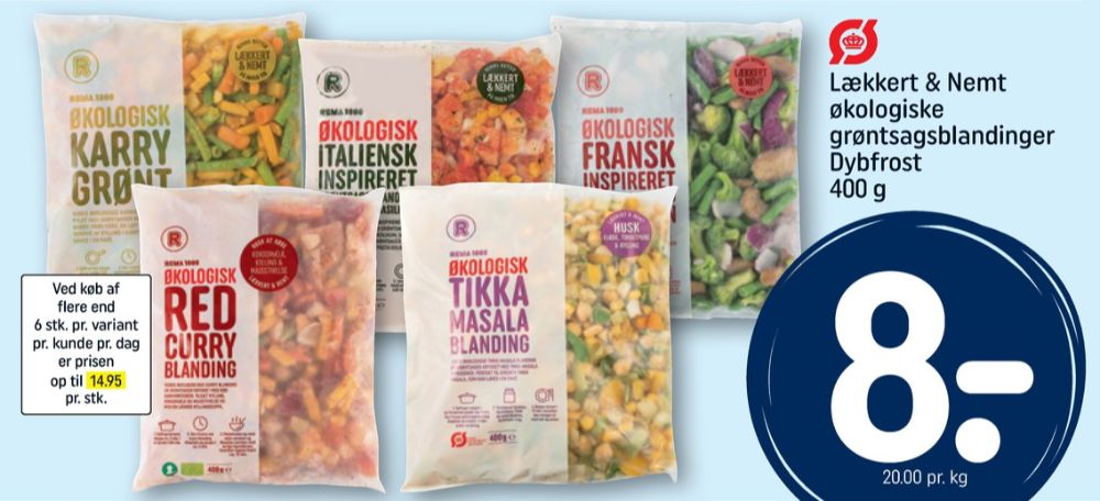 Rema 1000 Inspiring food, Panang med Kylling & Jasminris