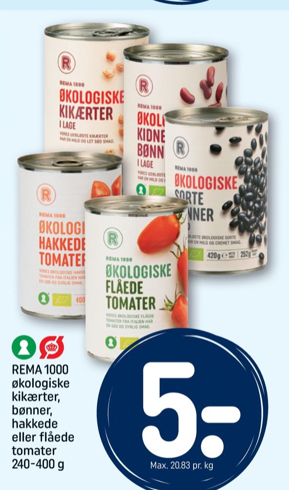 Rema 1000, Kikærter