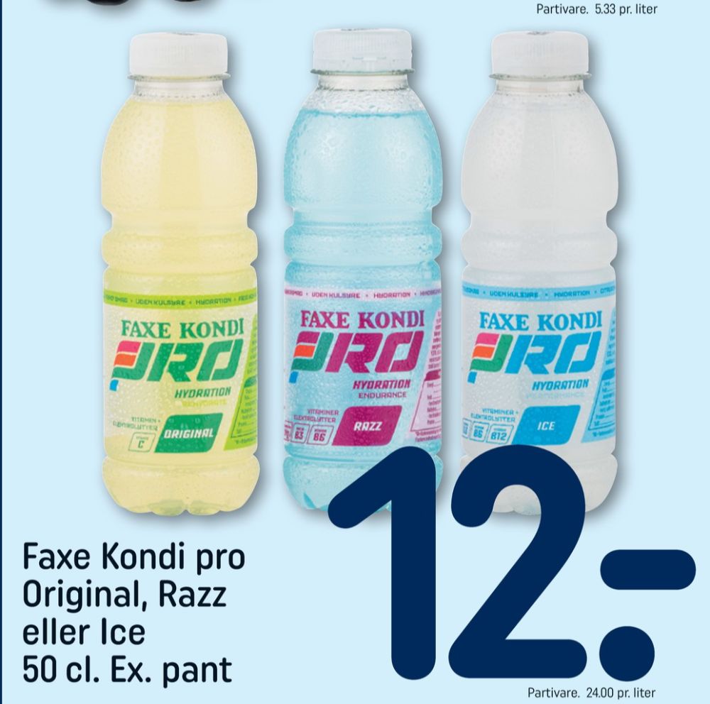 Faxe Kondi Pro, Energidrik