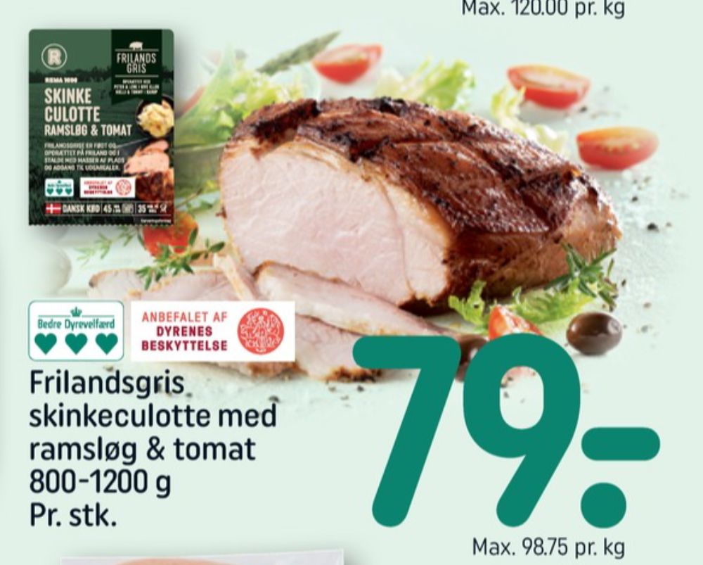 Rema 1000, Skinkeculotte