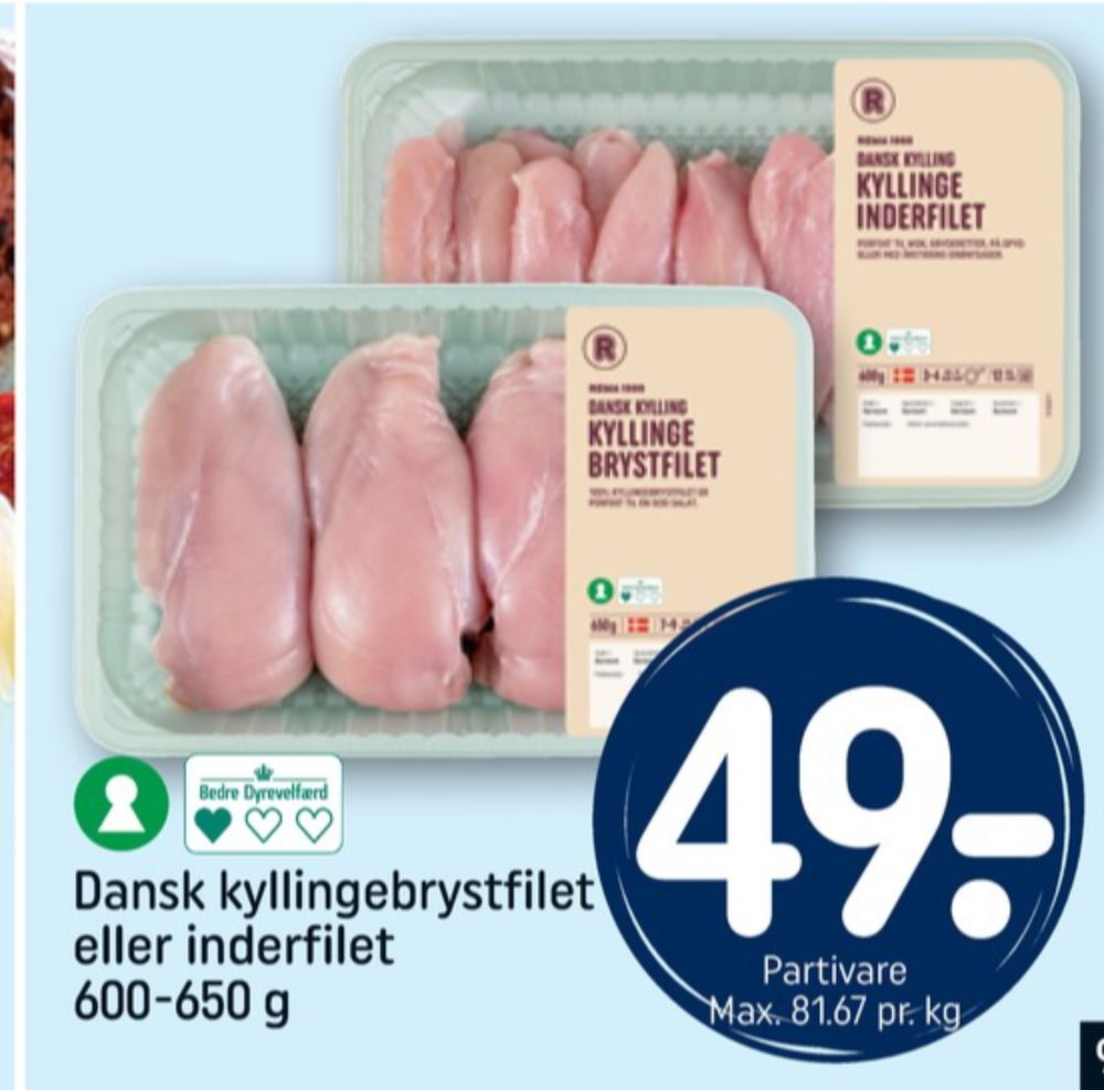 Rema 1000, Kyllingebrystfilet