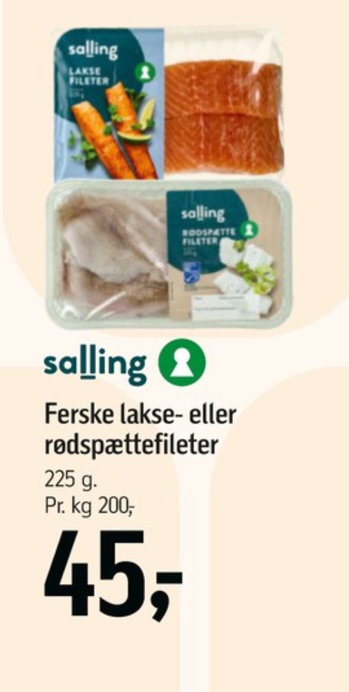 Salling, Laksefilet