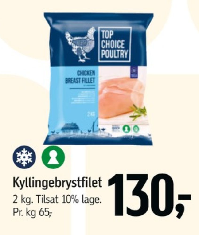 Top Choice Poultry, Kyllingebrystfilet