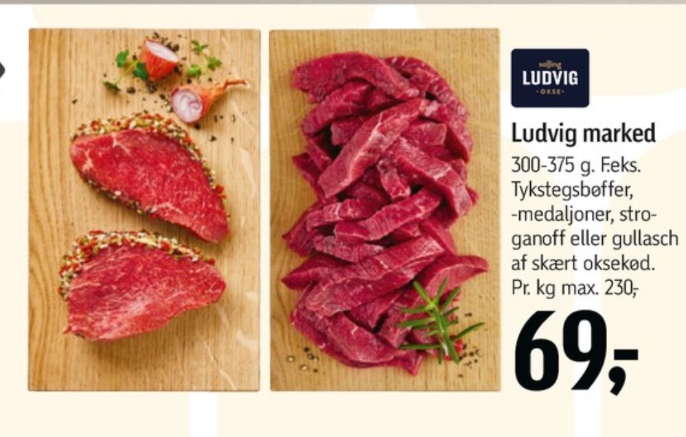 Salling Ludvig, Oksemedaljon