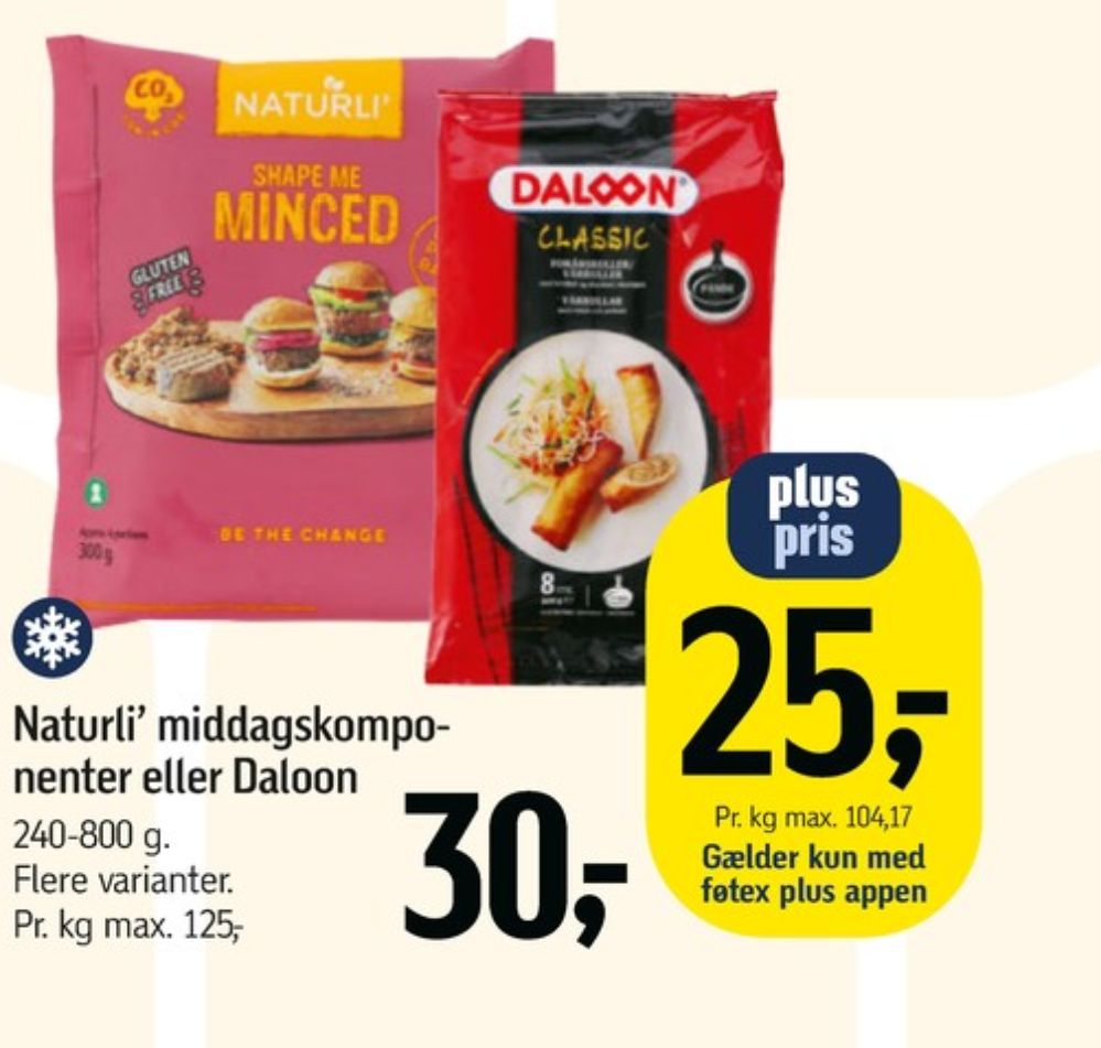 Naturli', Plantefars