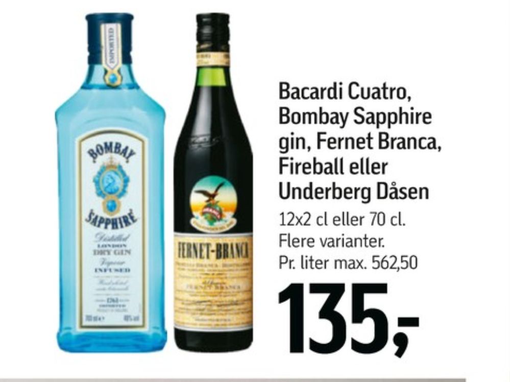 Fernet Branca, Bitter