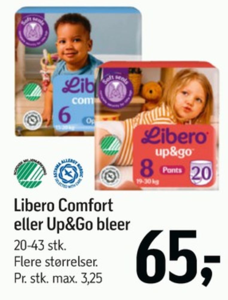 Libero Comfort, Bleer str 6 13-20 kg