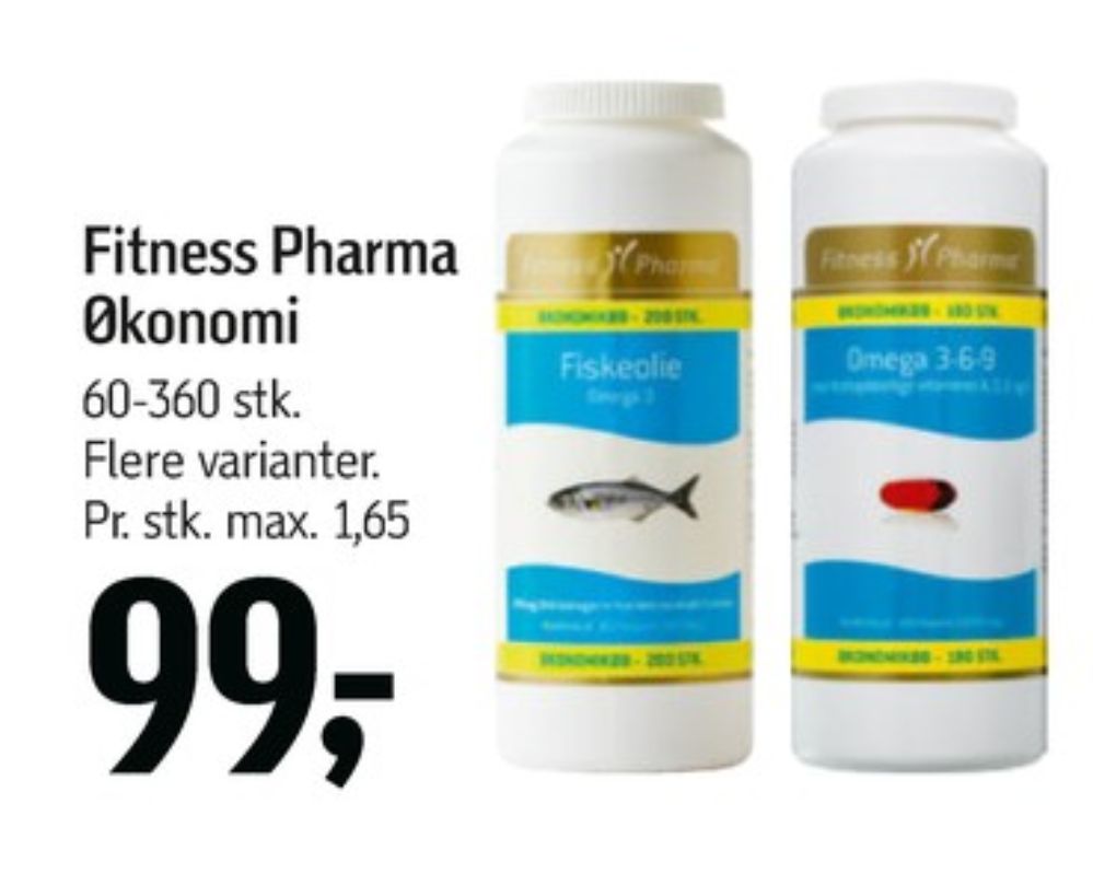 Fitness Pharma, Fiskeolie