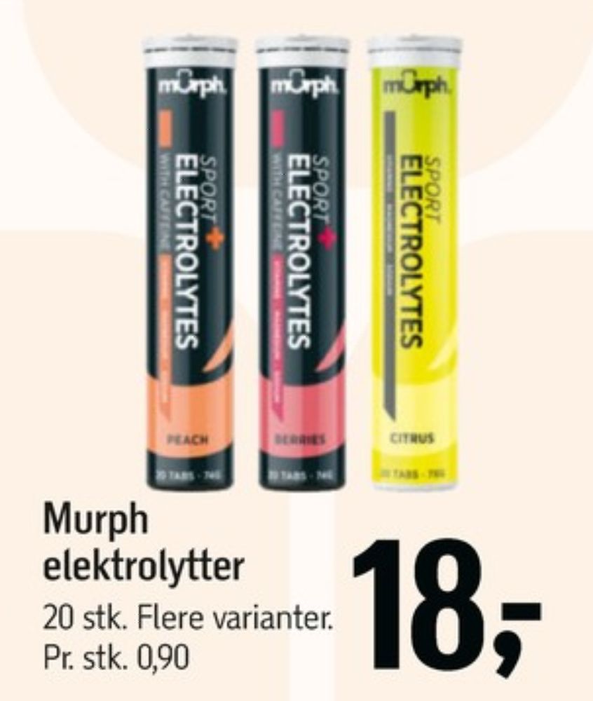 Murph, Træningstilskud