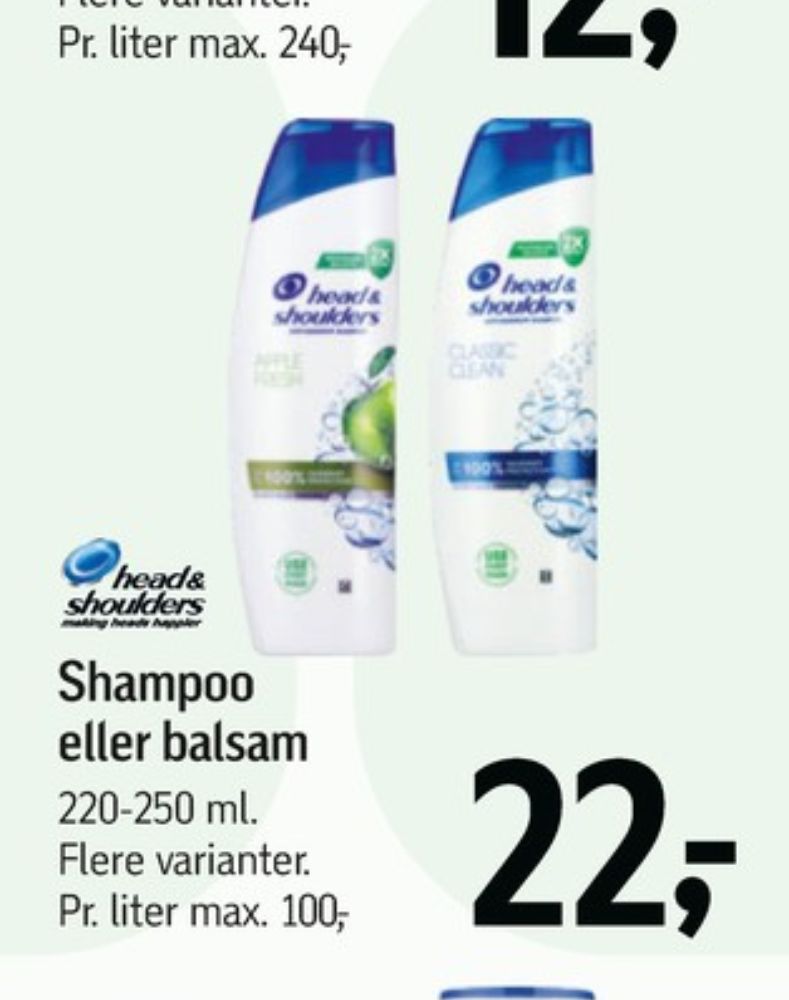 Head&Shoulders, Balsam